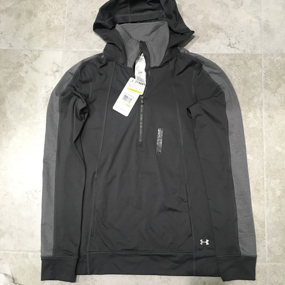 Under Armour Loose Cold Gear 1/2 Zip Sweatshirt - Picture 2 of 6